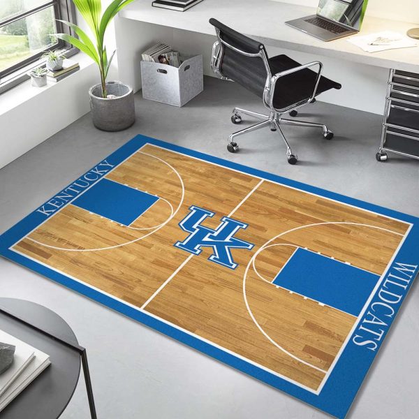 Basketballplatz der Kentucky Wildcats Teppich