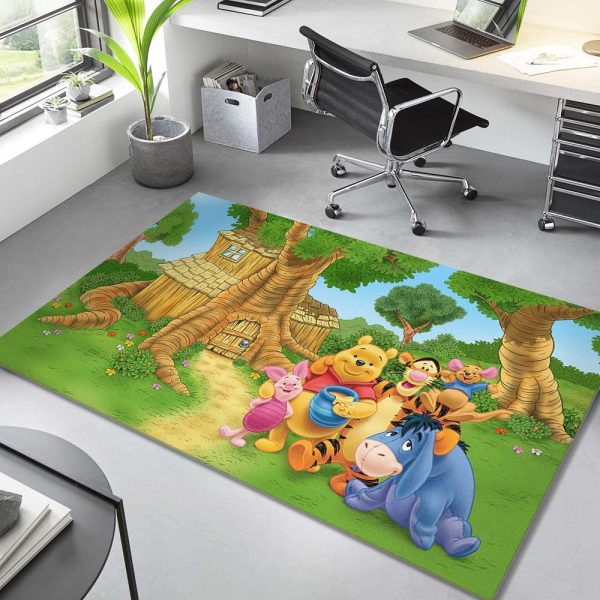 Die Winnie Pooh-Figuren 1005 Teppich