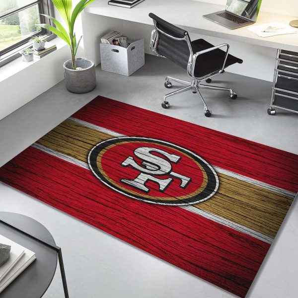 Fußballmannschaft San Francisco 49ers NFL002 Teppich