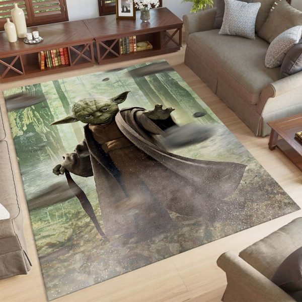 Yoda in Star Wars 2 Teppich