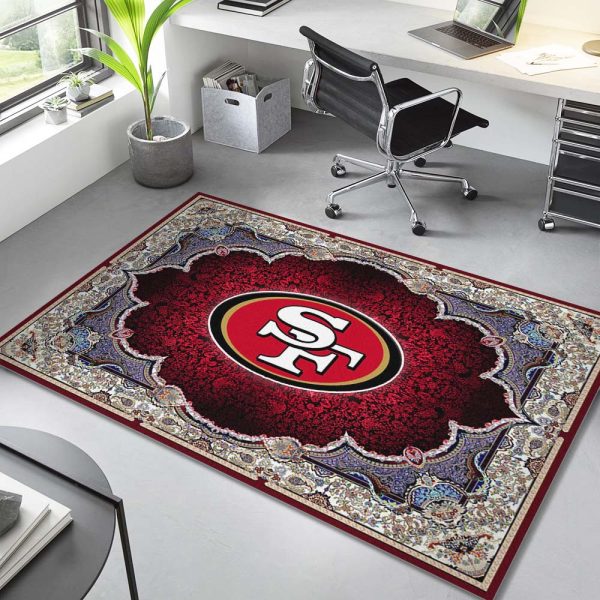 San Francisco 49ers Football Team NFL-Muster Teppich