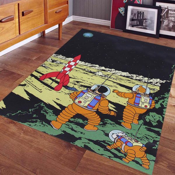Die Abenteuer von Tintin Teppich