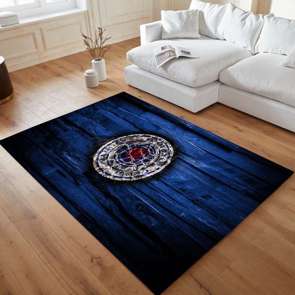 Rangers Football Club The Gers RFC001 Teppich