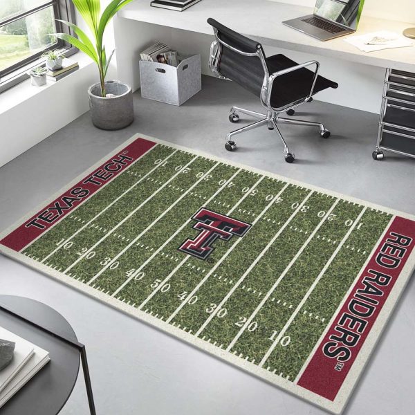 Fußballplatz der Texas Tech University Teppich