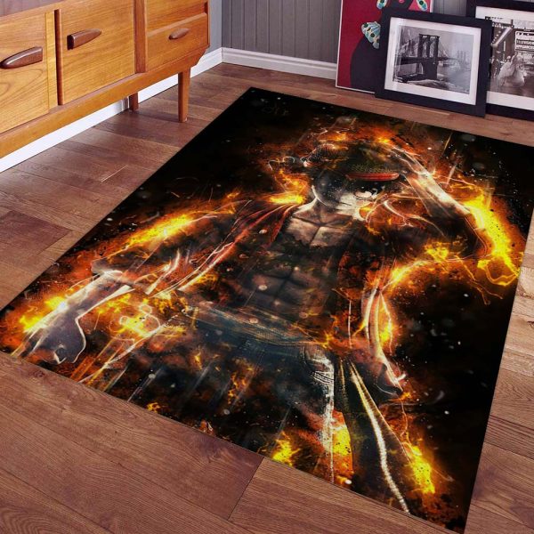 One Piece Affe D Luffy 1003 Teppich