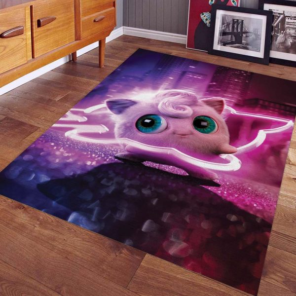 Rondoudou Pokemon glücklich Teppich