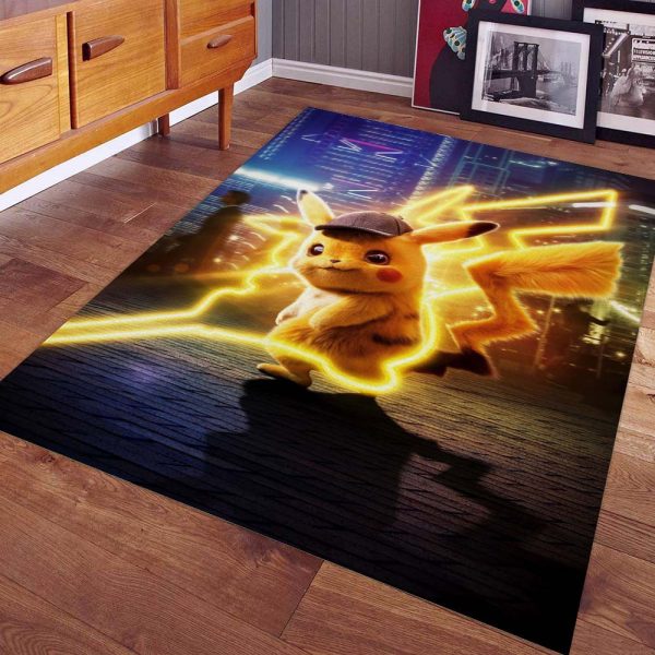Pikachu-Detektiv 2 Teppich