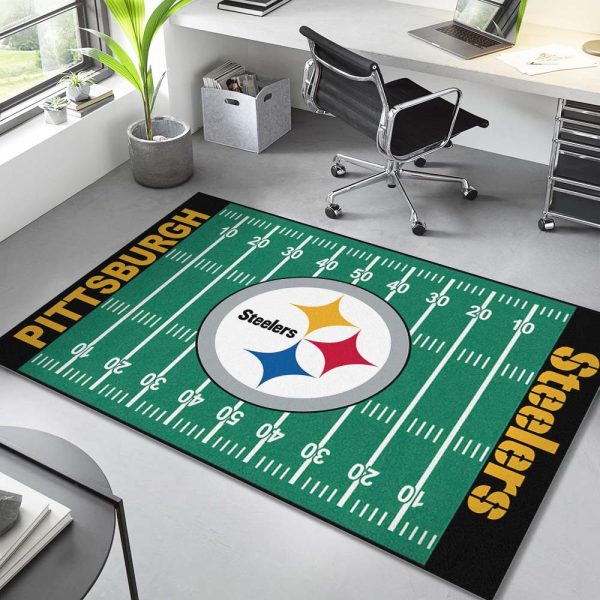 Pittsburgh Steelers Football Team NFL Teppich