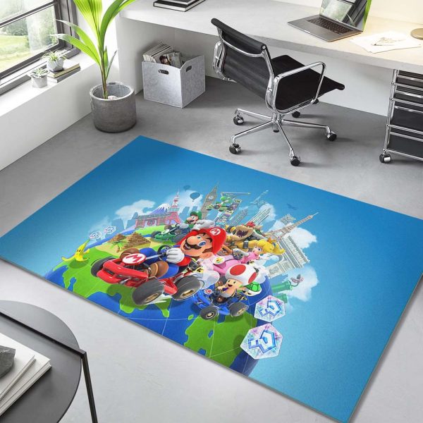 Super Mario Alle Charaktere 1012 Teppich