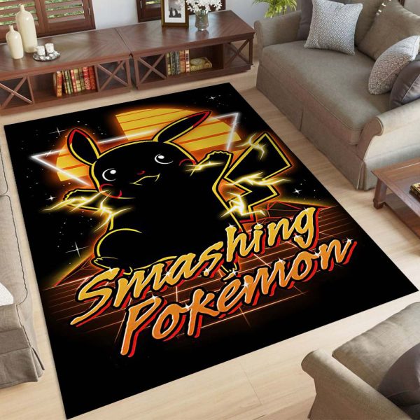 Pokémon zerschmettern Teppich