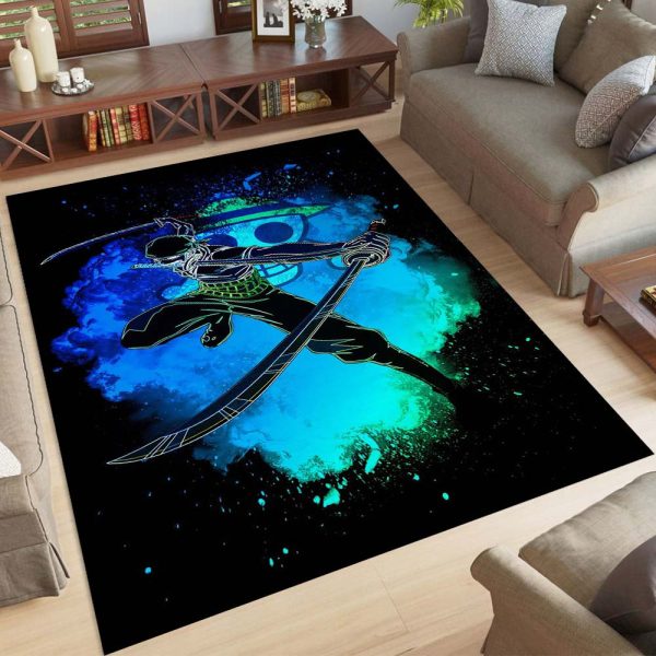 Zoro Cool One Piece 3 Teppich