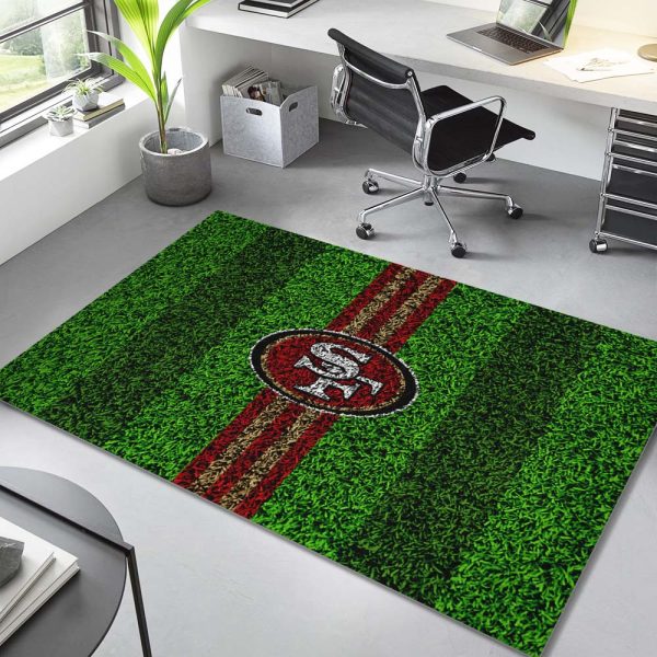 Fußballmannschaft San Francisco 49ers NFL003 Teppich