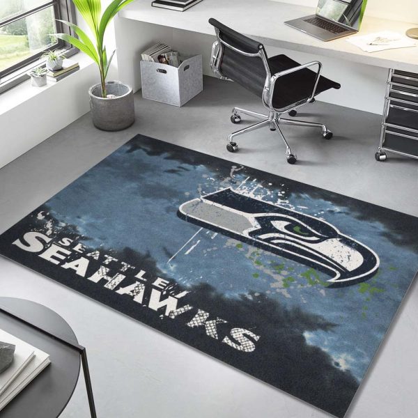 Seattle Seahawks Football Team NFL 02 Teppich
