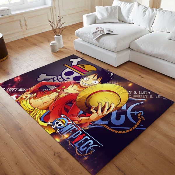 One Piece Affe D Luffy 1004 Teppich