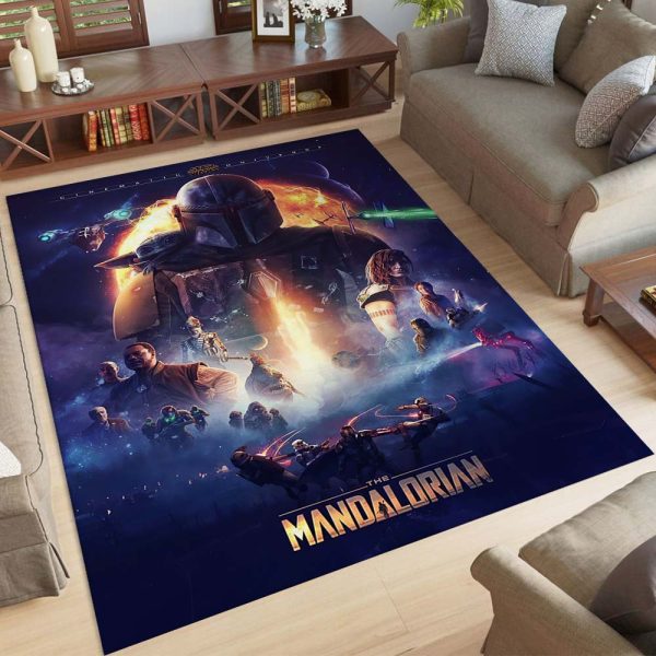The Mandalorian Alle Charaktere 1001 Teppich