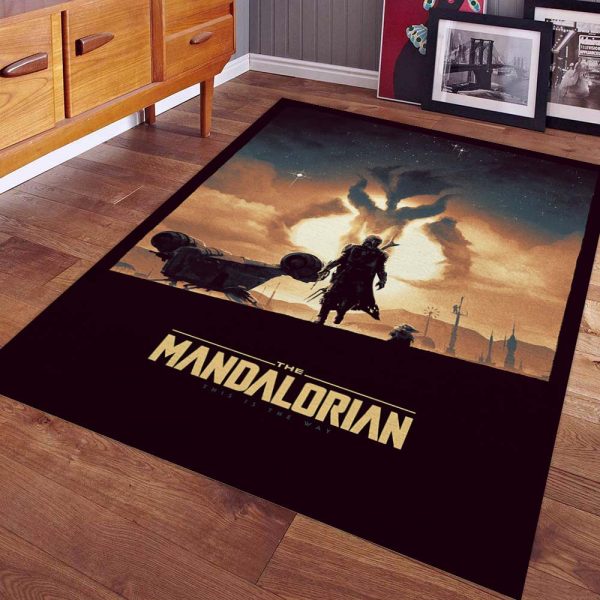 Das mandalorianische Baby Yoda 2 Teppich
