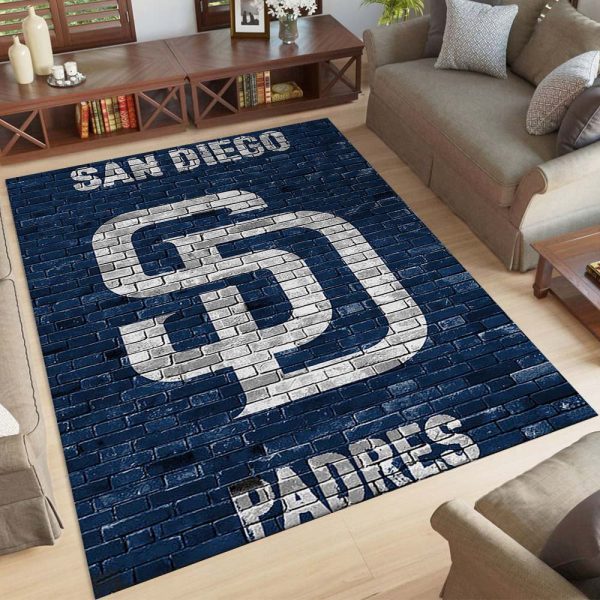 Baseballmannschaft der San Diego Padres Teppich