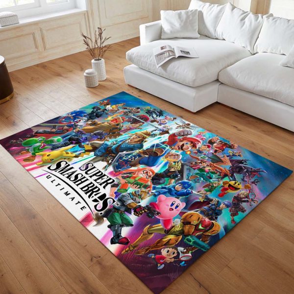 Super Mario Alle Charaktere 1011 Teppich