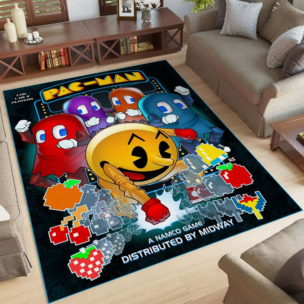 Pacman-Spiel 1006 Teppich