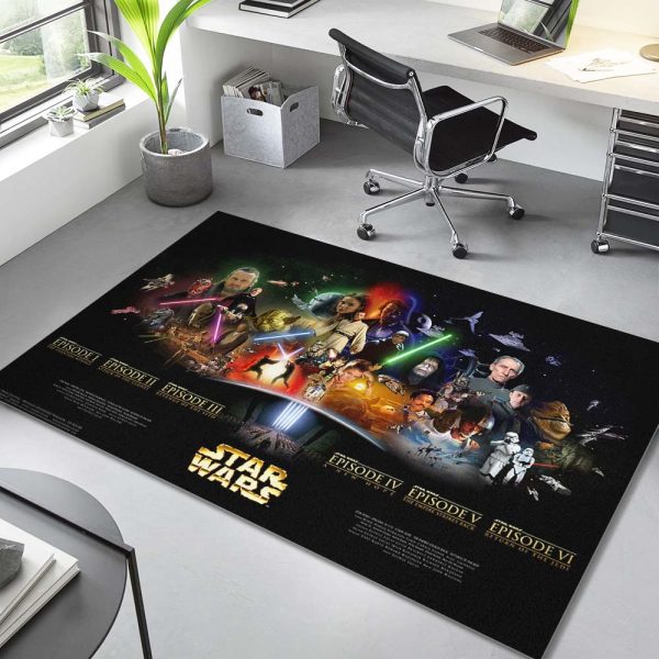 Star Wars Alle Charaktere 1003 Teppich