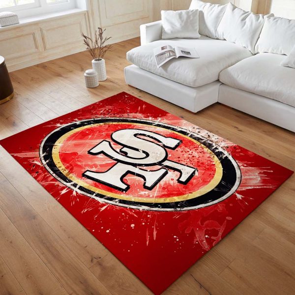 Fußballmannschaft San Francisco 49ers NFL001 Teppich