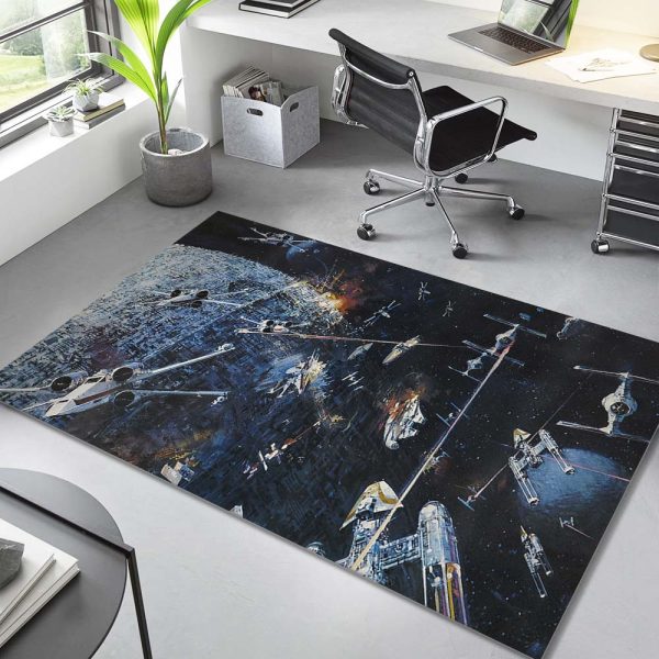 Star Wars Schlachtschiff 1 Teppich