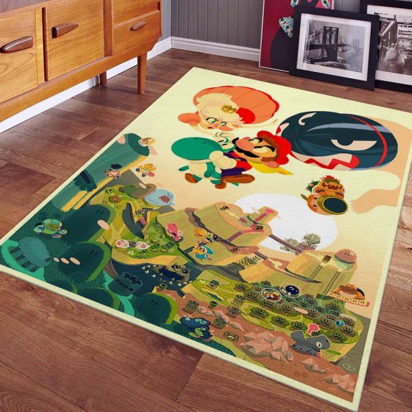 Super Mario Nintendo 1007 Teppich
