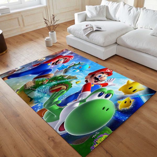 Super Mario Alle Charaktere 1007 Teppich