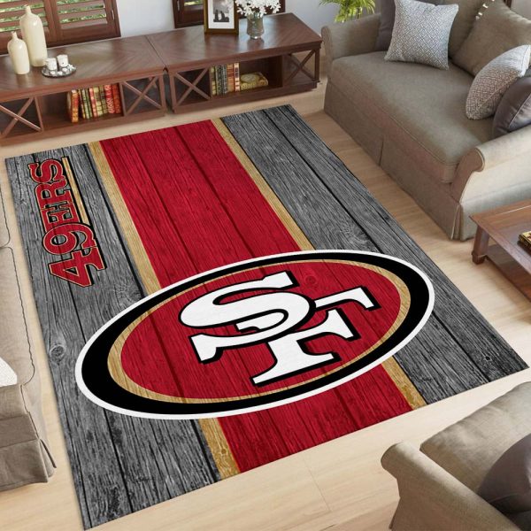 Fußballmannschaft San Francisco 49ers NFL008 Teppich