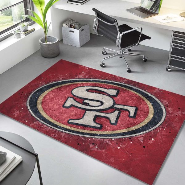 Fußballmannschaft San Francisco 49ers NFL007 Teppich