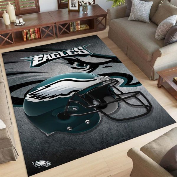 Philadelphia Eagles Football Team NFL Helm Teppich