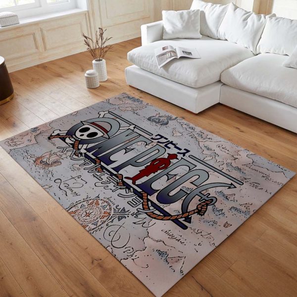 One Piece Karte 2 Teppich