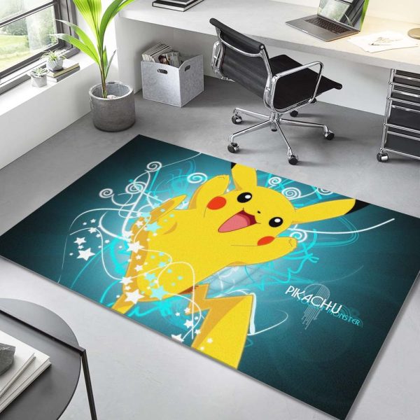 Pikachu Happy 1001 Teppich