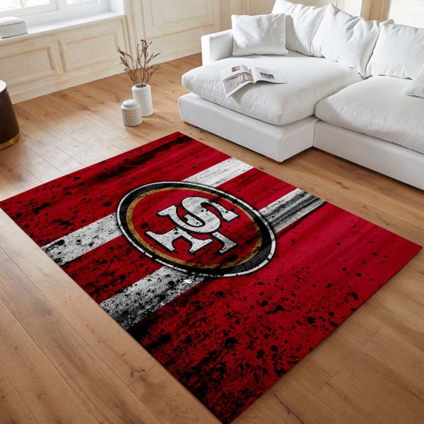 Fußballmannschaft San Francisco 49ers NFL005 Teppich