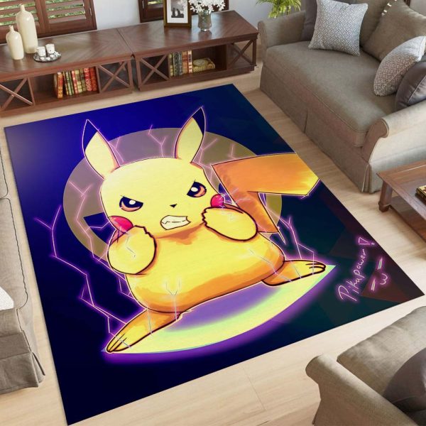 Pikachu wütend 1001 Teppich