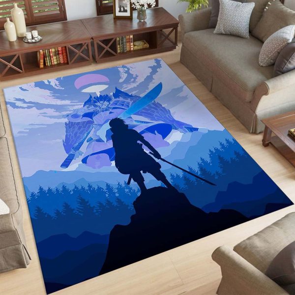 Sasuke Uchiha in Naruto Shippuden Teppich