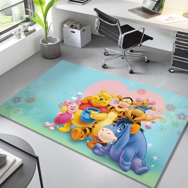 Die Winnie Pooh-Figuren 1003 Teppich
