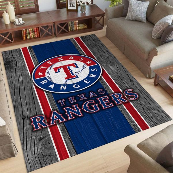 Baseballmannschaft der Texas Rangers MLB Teppich