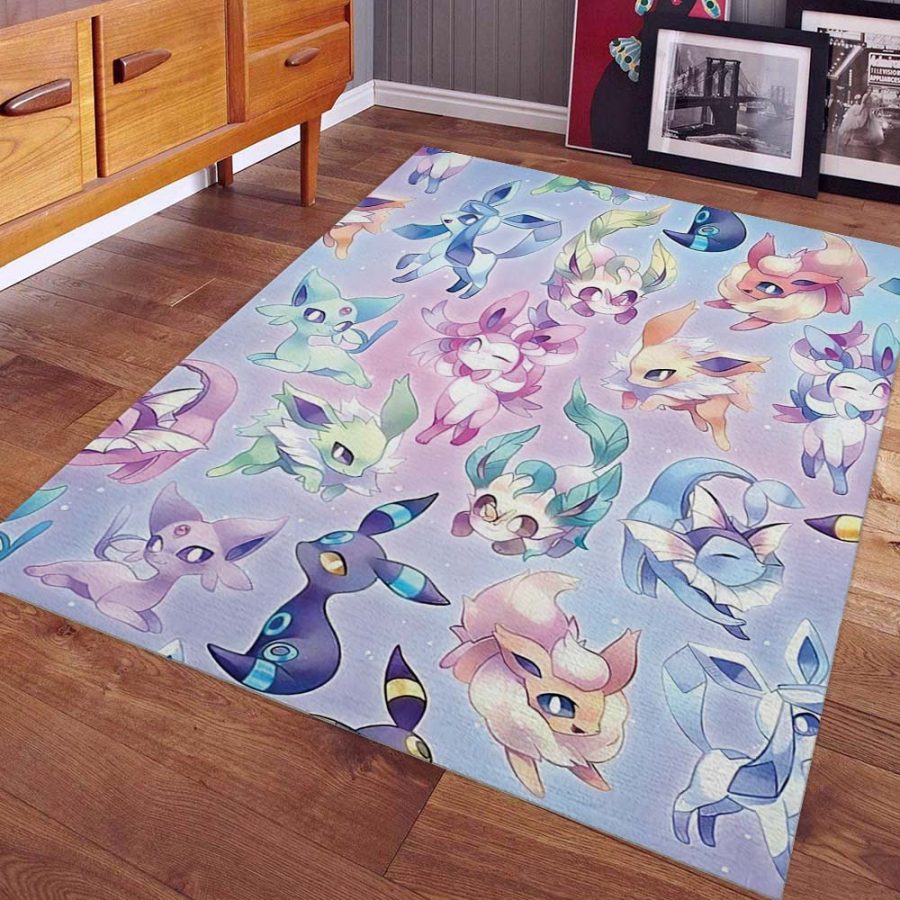 Alle Evoli-Entwicklungen Pokemon 06 Teppich – Bild 2
