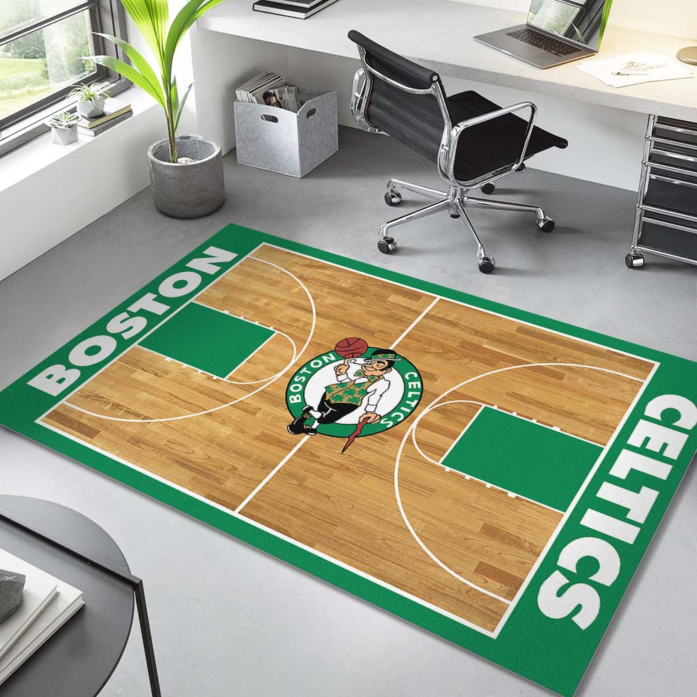 Boston Celtics Basketball Team NBA Court Teppich – Bild 2