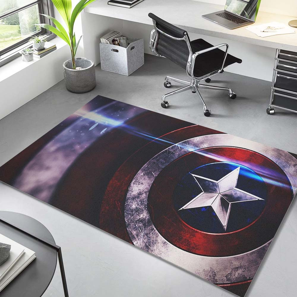 Captain America-Schild Teppich – Bild 2