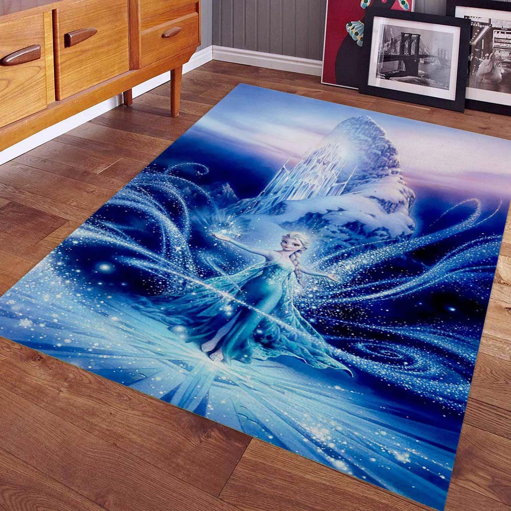 Elsa Disney-Prinzessin Frozen eiskönigin 02 Teppich – Bild 2