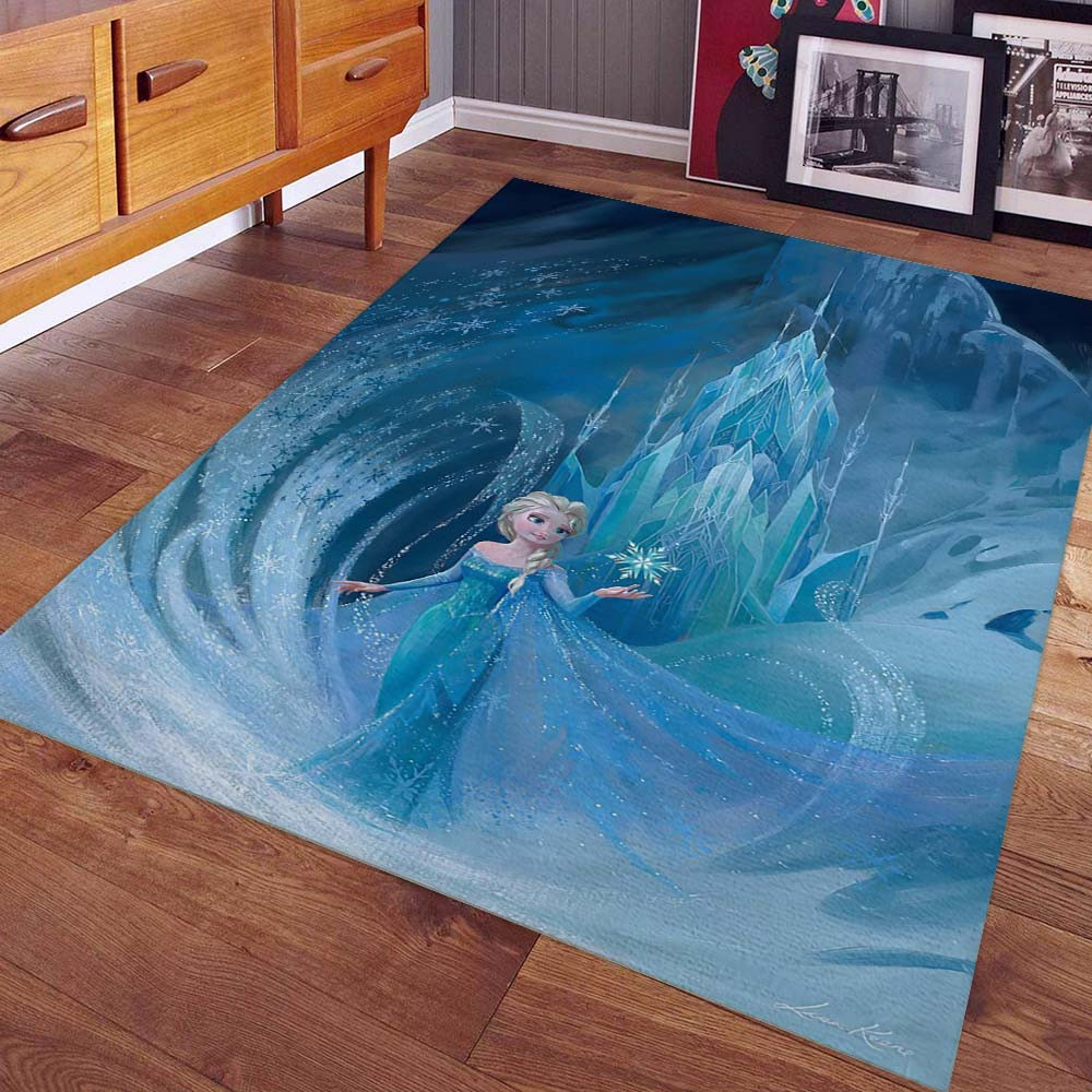 Elsa Disney-Prinzessin Frozen eiskönigin 05 Teppich – Bild 2