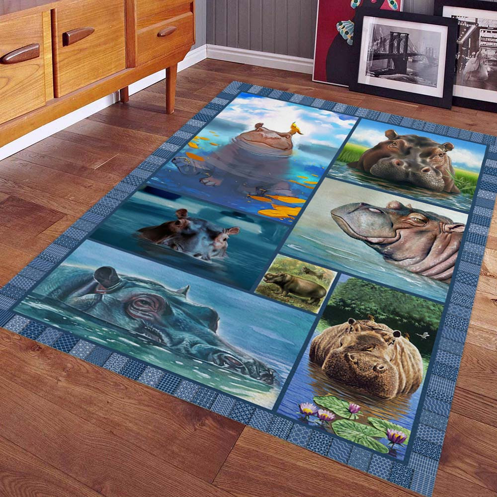 Nilpferd 1001 Teppich – Bild 2