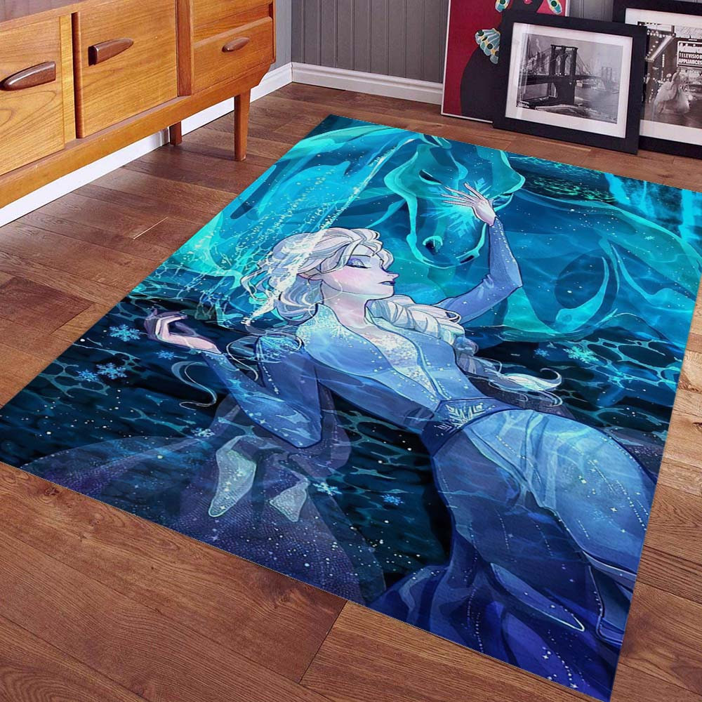 Elsa Disney-Prinzessin Frozen eiskönigin 07 Teppich – Bild 2