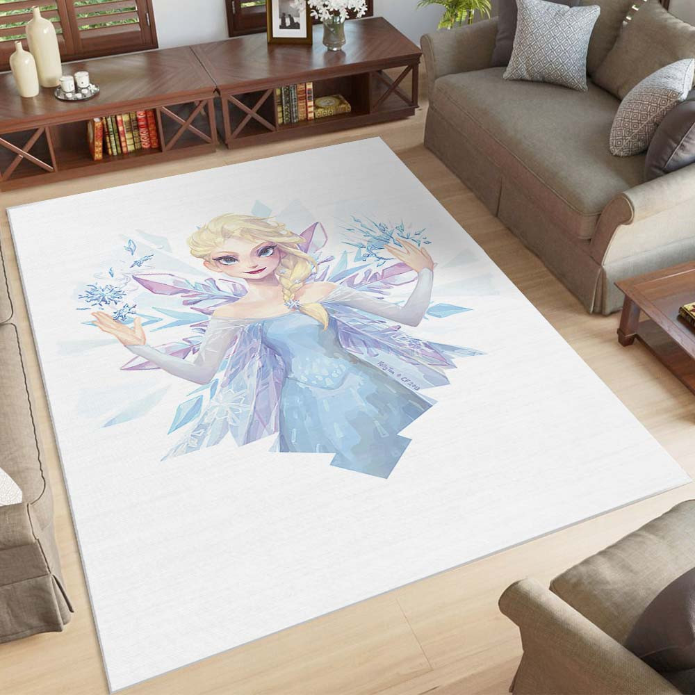 Elsa Disney-Prinzessin Frozen eiskönigin 03 Teppich – Bild 2