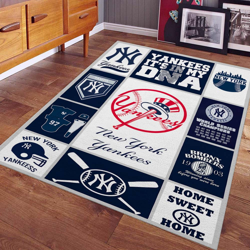 Baseballmannschaft der New York Yankees MLB003 Teppich – Bild 2