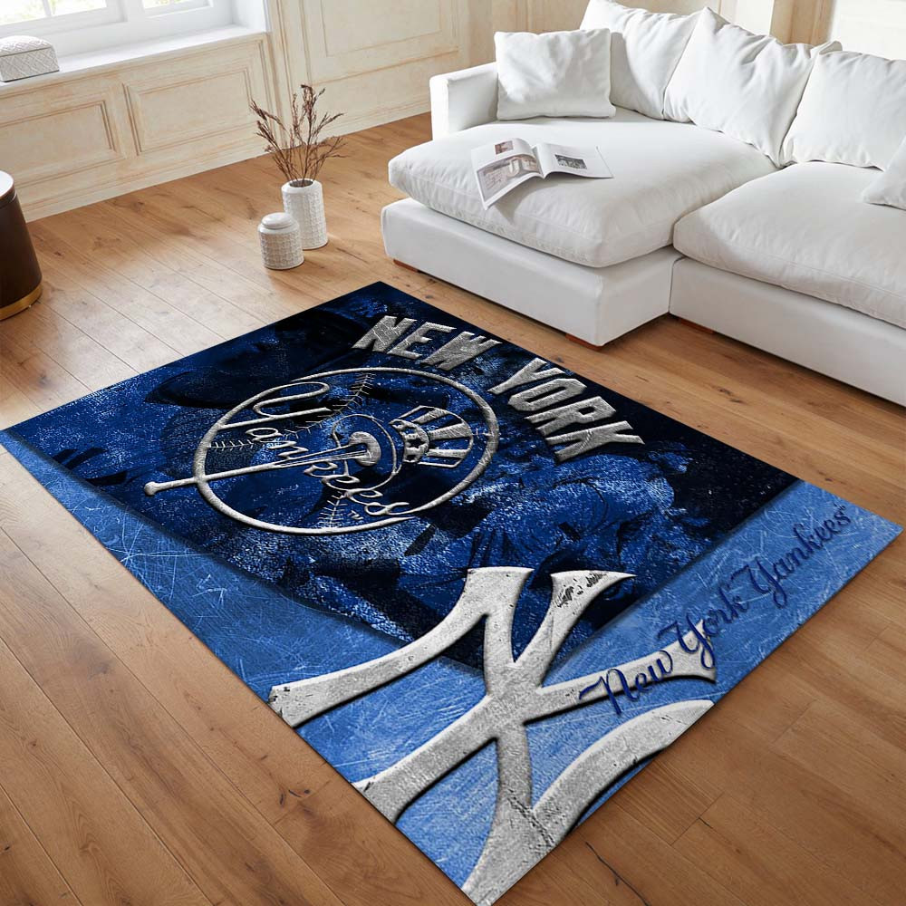 Erinnerungen des Baseballteams der New York Yankees Teppich – Bild 2