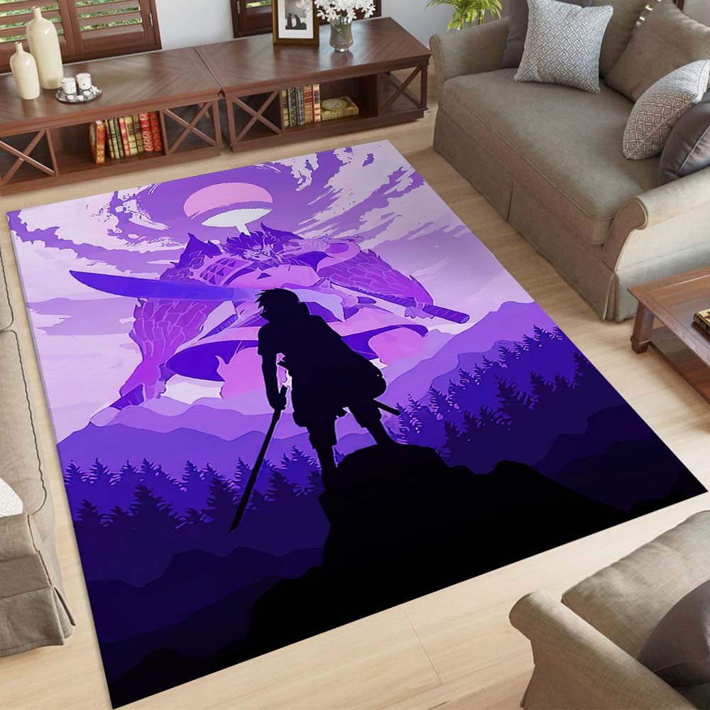 Uchiha Sasuke in Naruto Charakter 1002 Teppich – Bild 2