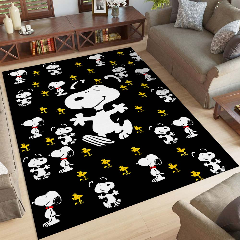 Snoopy glücklich Teppich – Bild 2